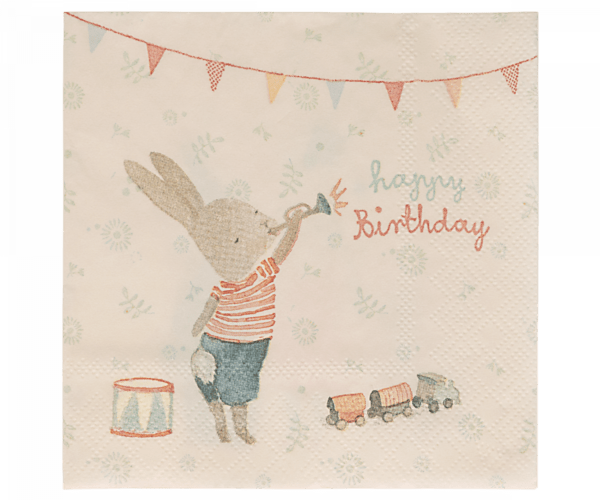 servietten "happy day"