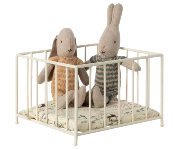 Gitterbett für Mikro Hasen und Teddybaby – Bild 2