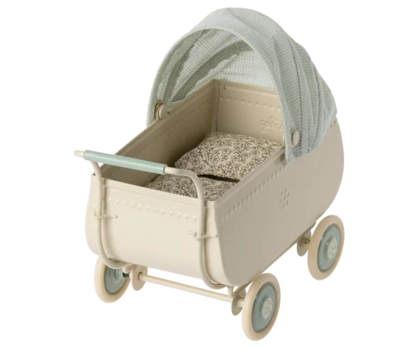 Kinderwagen, hellblaues Dach, Größe MIKRO – Bild 4