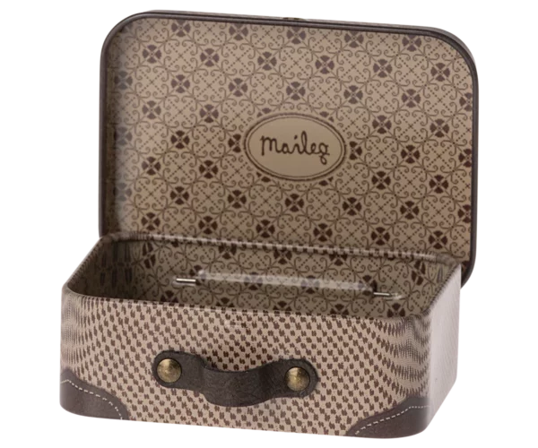 Mäusekoffer "Reise offwhite" (leer) – Bild 2