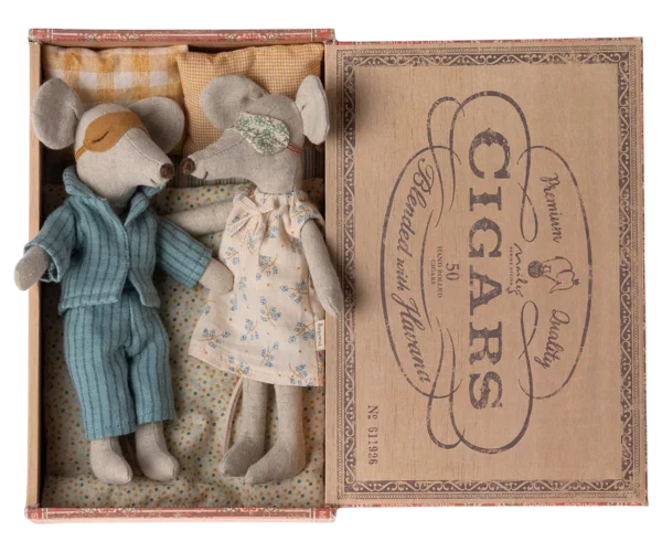 Mama und Papa Maus in Box