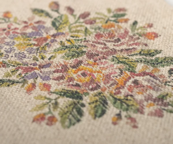 Teppich mit Blumen, Large - 21 x 15,5 cm – Bild 2