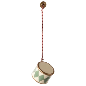 Metallanhänger Trommel klein - neue Farbe 2024 - dunkelmint