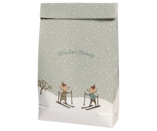 2-er Set Geschenktüten "Wintermaus"
