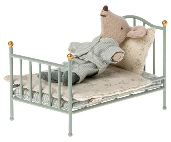 Metallbett für die Mäuse - hellblau – Bild 5