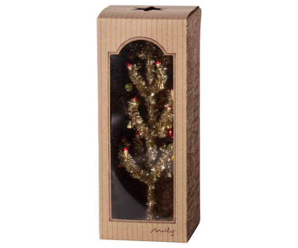 Großer Weihnachtsbaum 25cm - Goldglitter – Bild 2