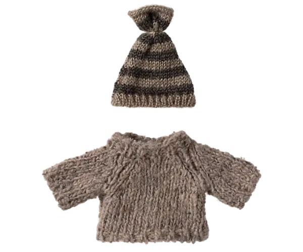 Pulli und Mütze für big brother Maus