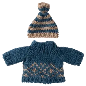 Pulli und Mütze für Papa Maus