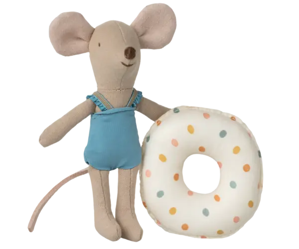 Beachmouse (blau), kleine Schwester - 10cm