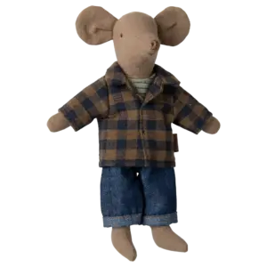 Papa Maus 15cm - hellbraun