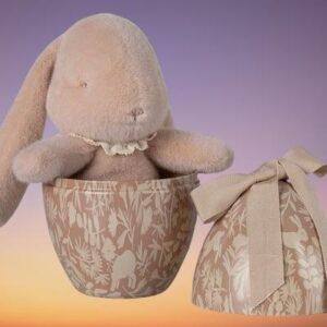 Osterei mit Bunny in rosé