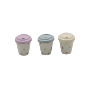 3 Cups mit Deckel