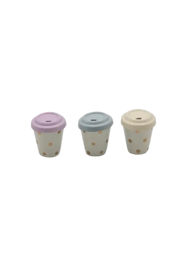3 Cups mit Deckel