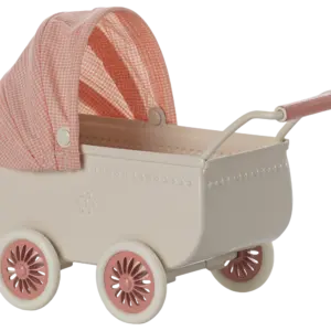 Kinderwagen für die Mäuse - coral