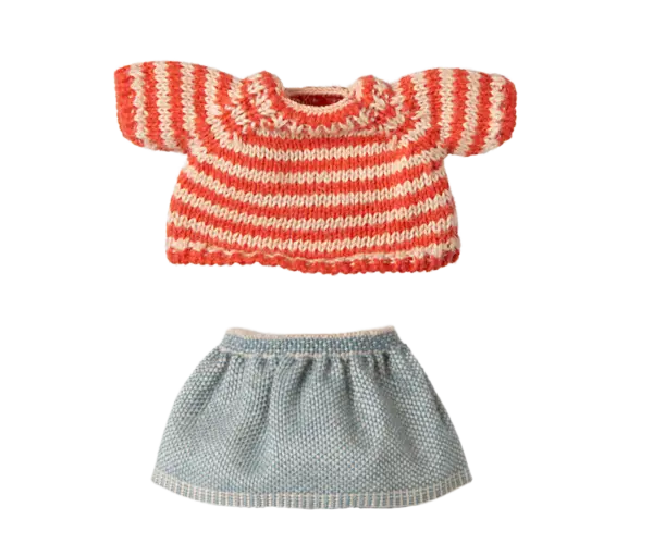 Pulli und Rock für big sister