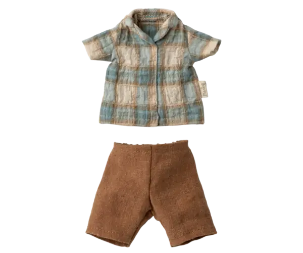Hemd und Shorts für Hasen Größe 2