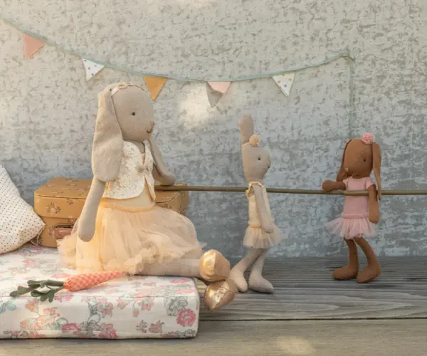 Ballerina - Bunny, dunkel Größe 1 - 21 cm
