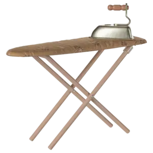 Bügelbrett und Bügeleisen - groß