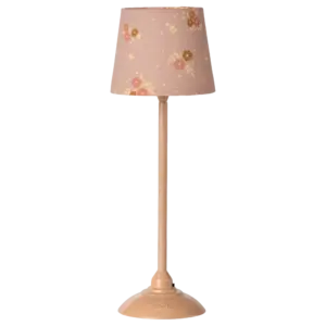 Stehlampe groß, dunkles Puder